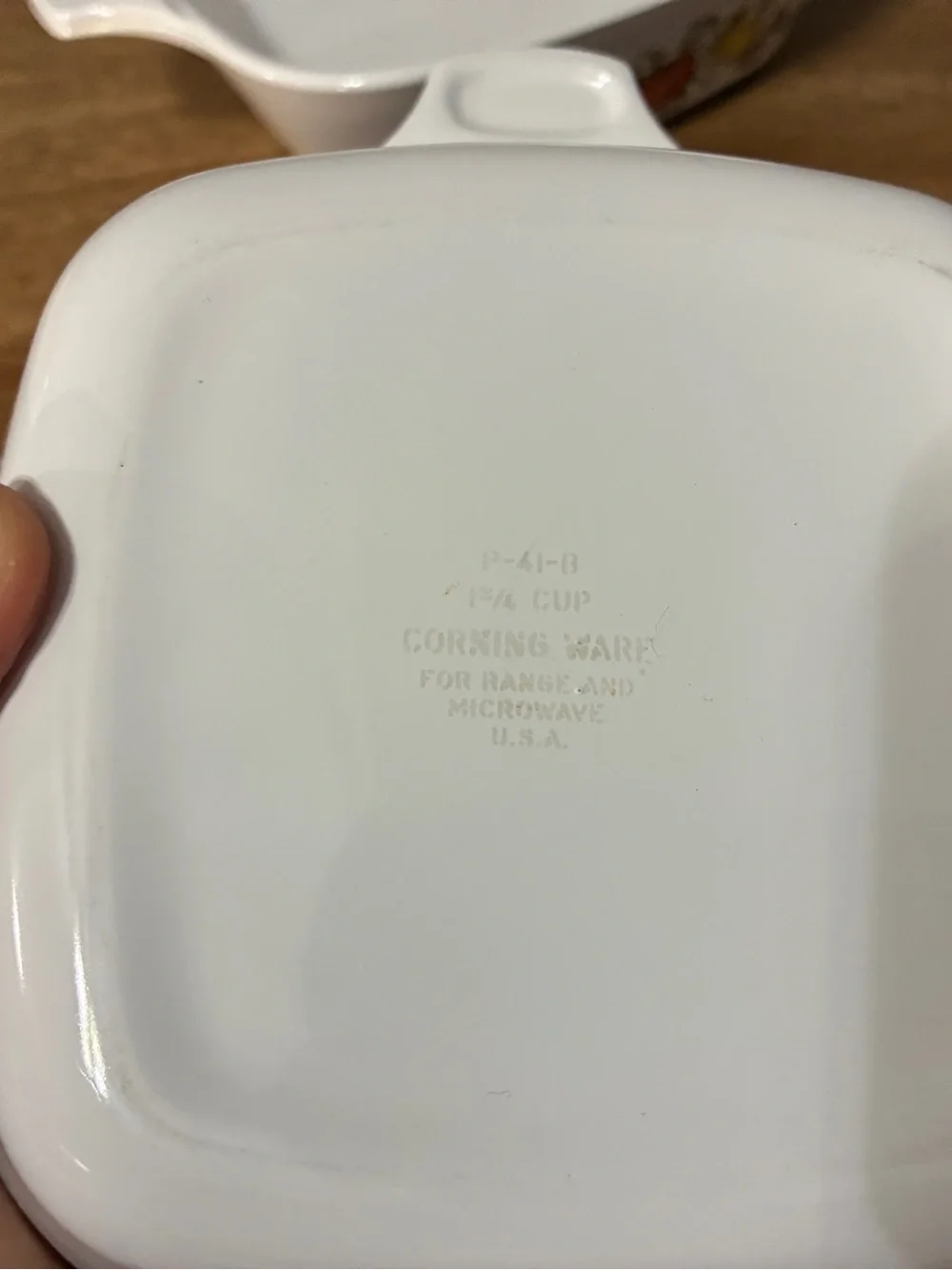 2 Corning Ware Spice of Life Petite Casserole Dish, Corning Ware Wildflower
